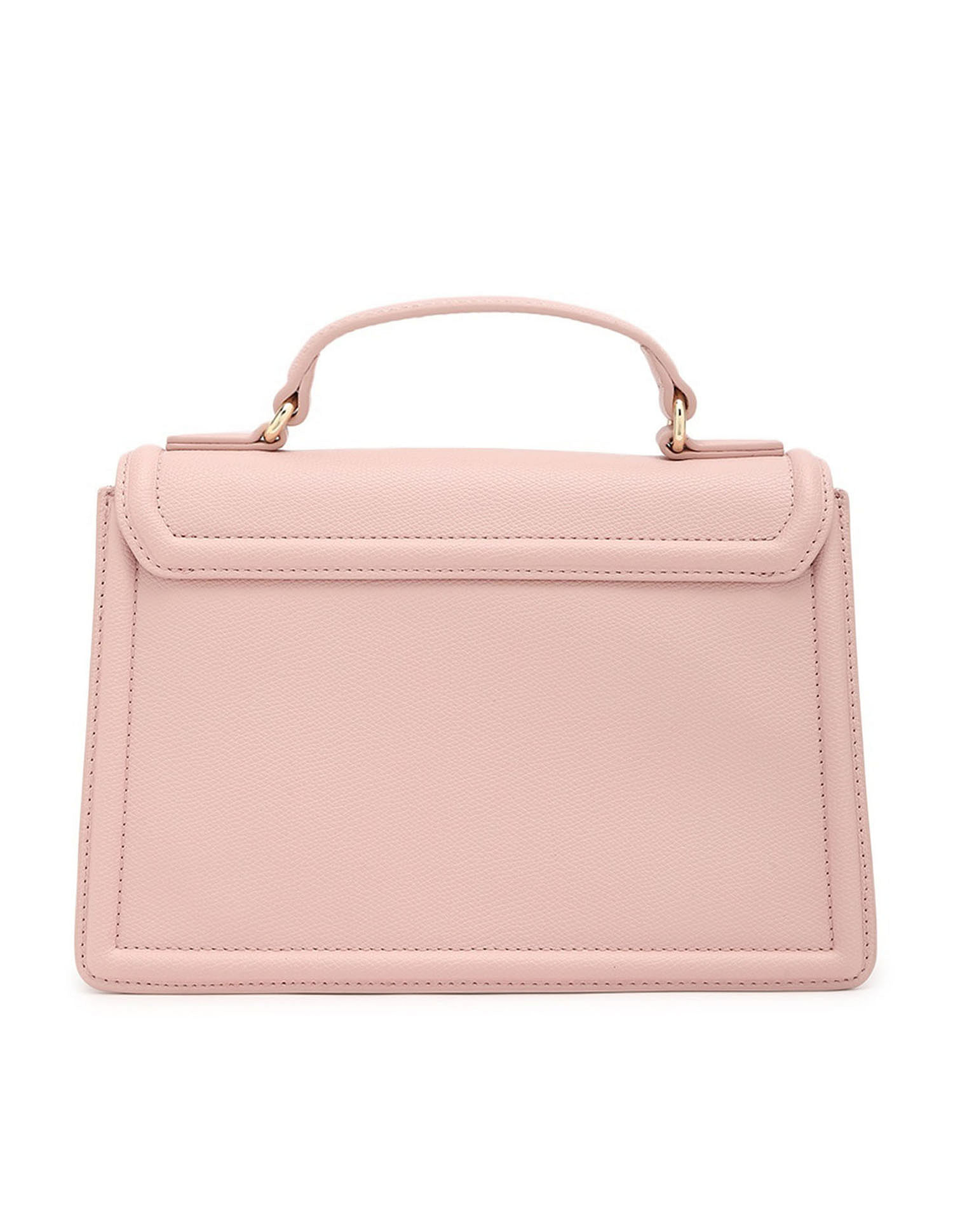 Tommy Hilfiger Solid Light-Pink PU Sling Bag