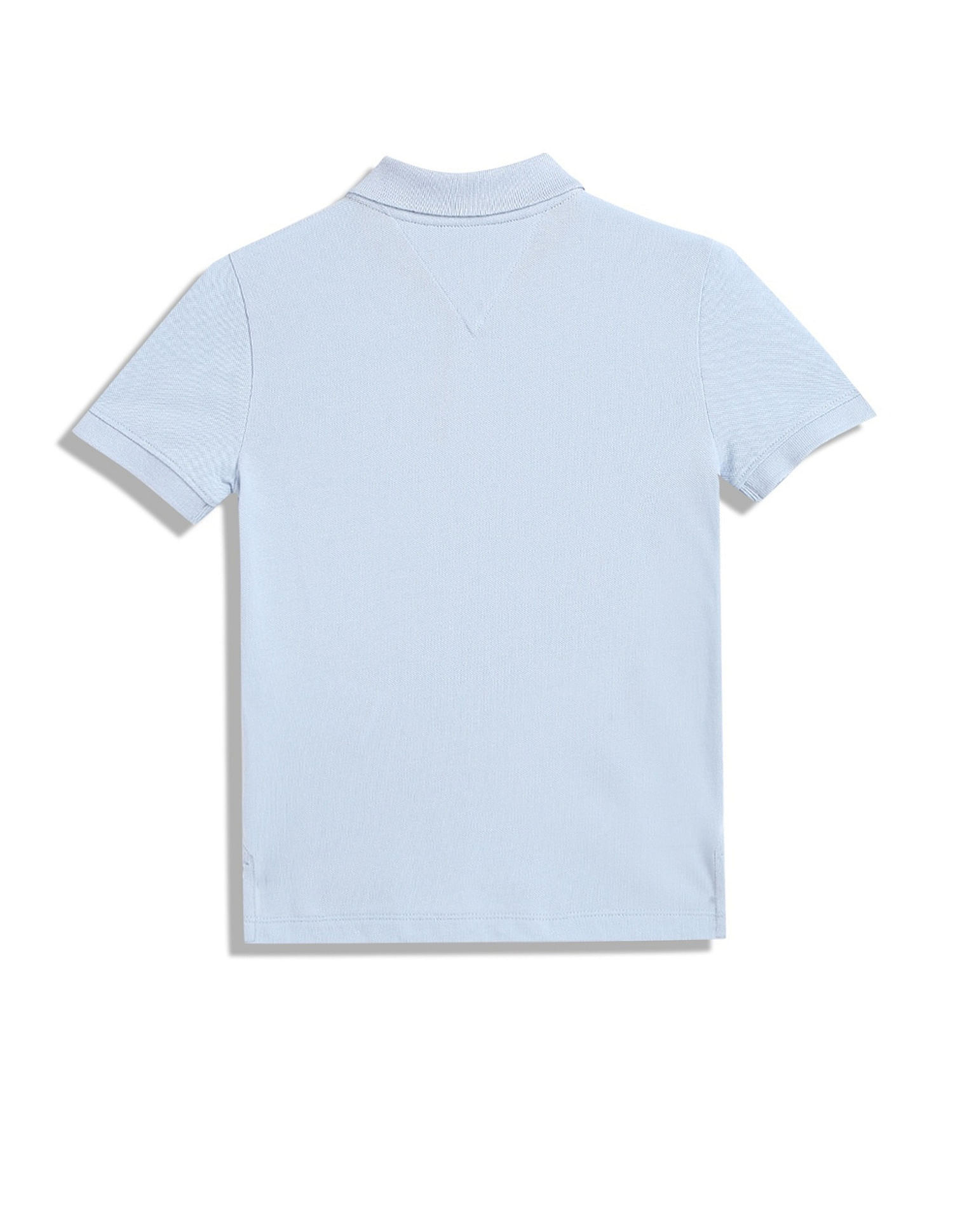 Tommy Hilfiger Kids Boys Solid Regular-Fit Cotton Polo T-Shirt