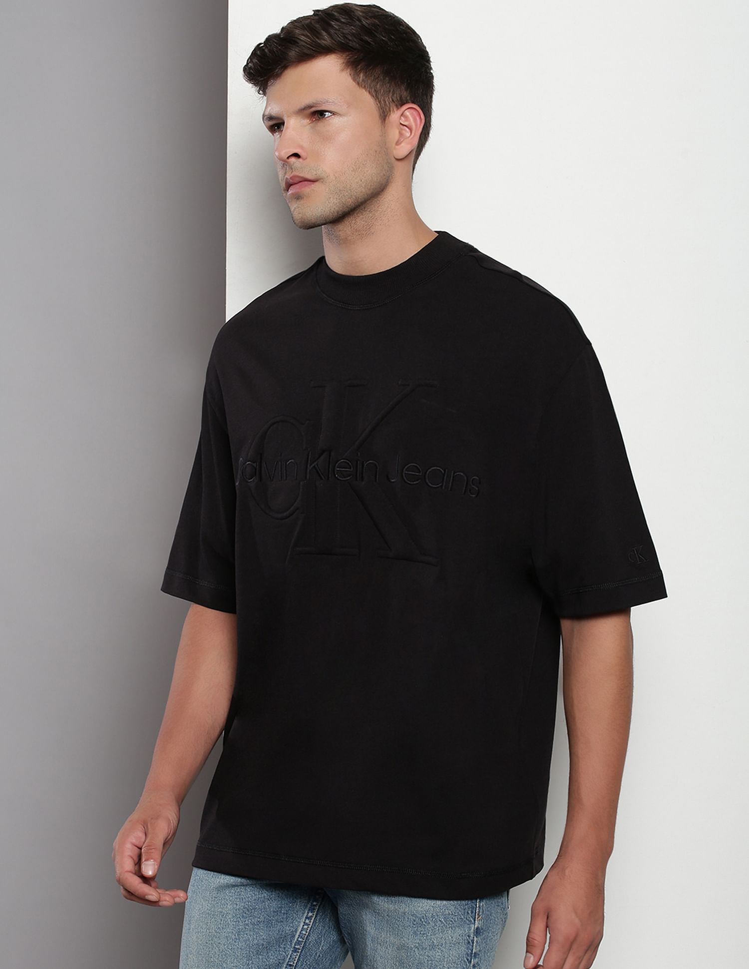 Calvin Klein Premium Monologo Oversized T-Shirt
