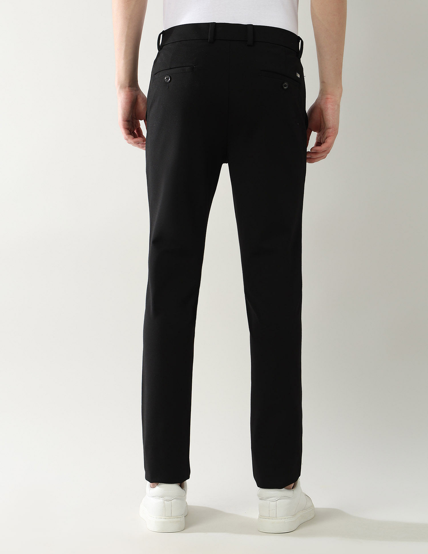 Arrow Sport Slim Fit Knitted Autoflex Trousers