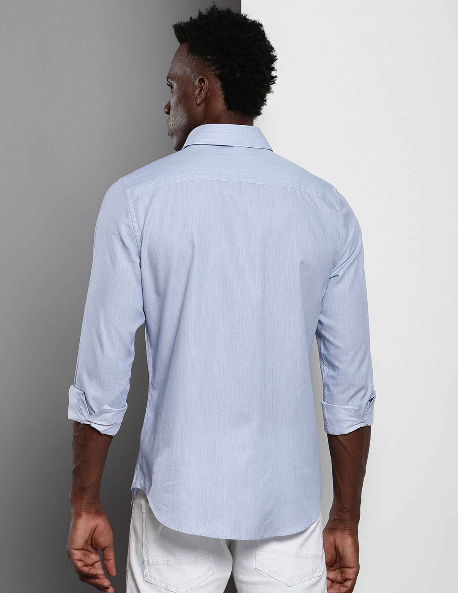 Buy Calvin Klein Cotton Structure Slim Fit Shirt - NNNOW.com