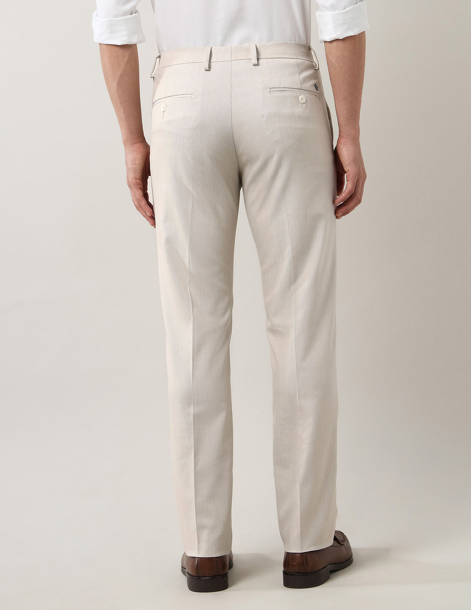 Arrow Textured Dobby Trousers