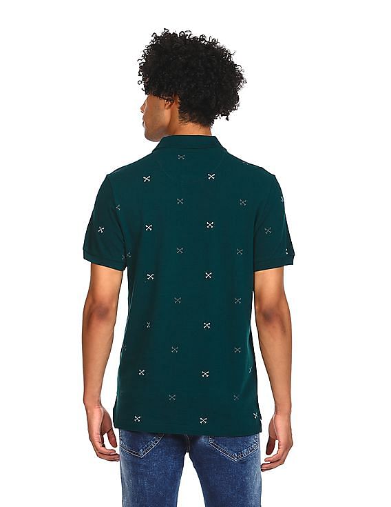 U.S. Polo Assn. Cotton Printed Polo Shirt