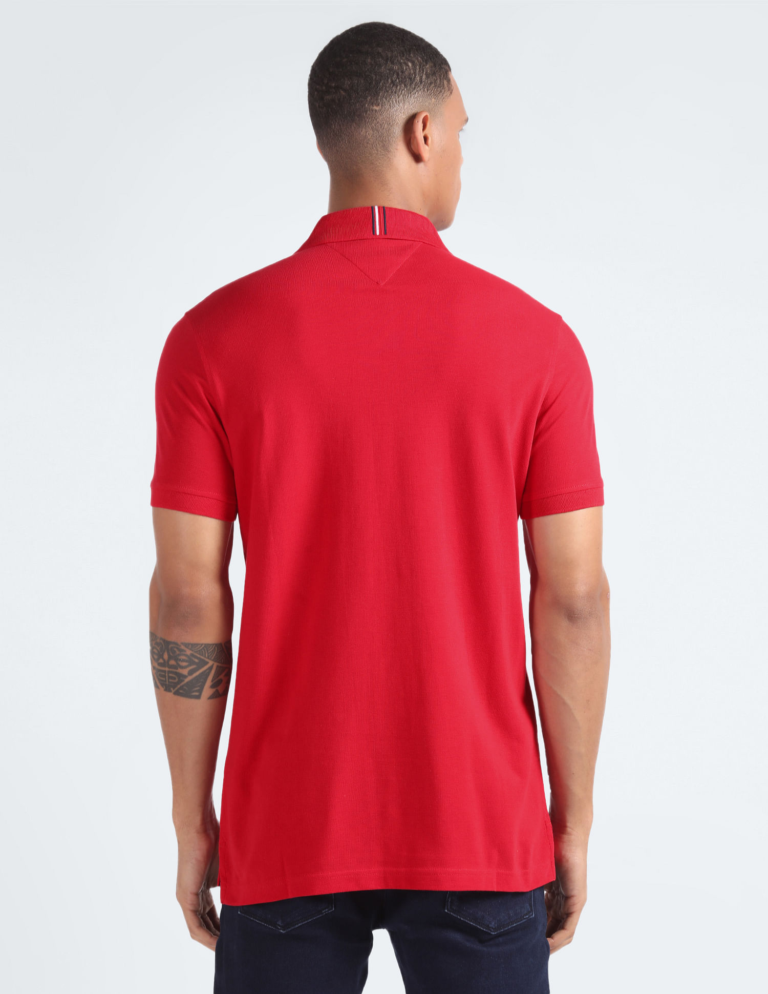 Tommy Hilfiger Stripe Chest Regular Polo Shirt