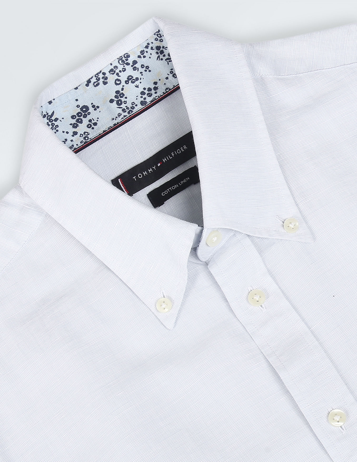 Tommy Hilfiger Linen Dobby Slim Fit Shirt