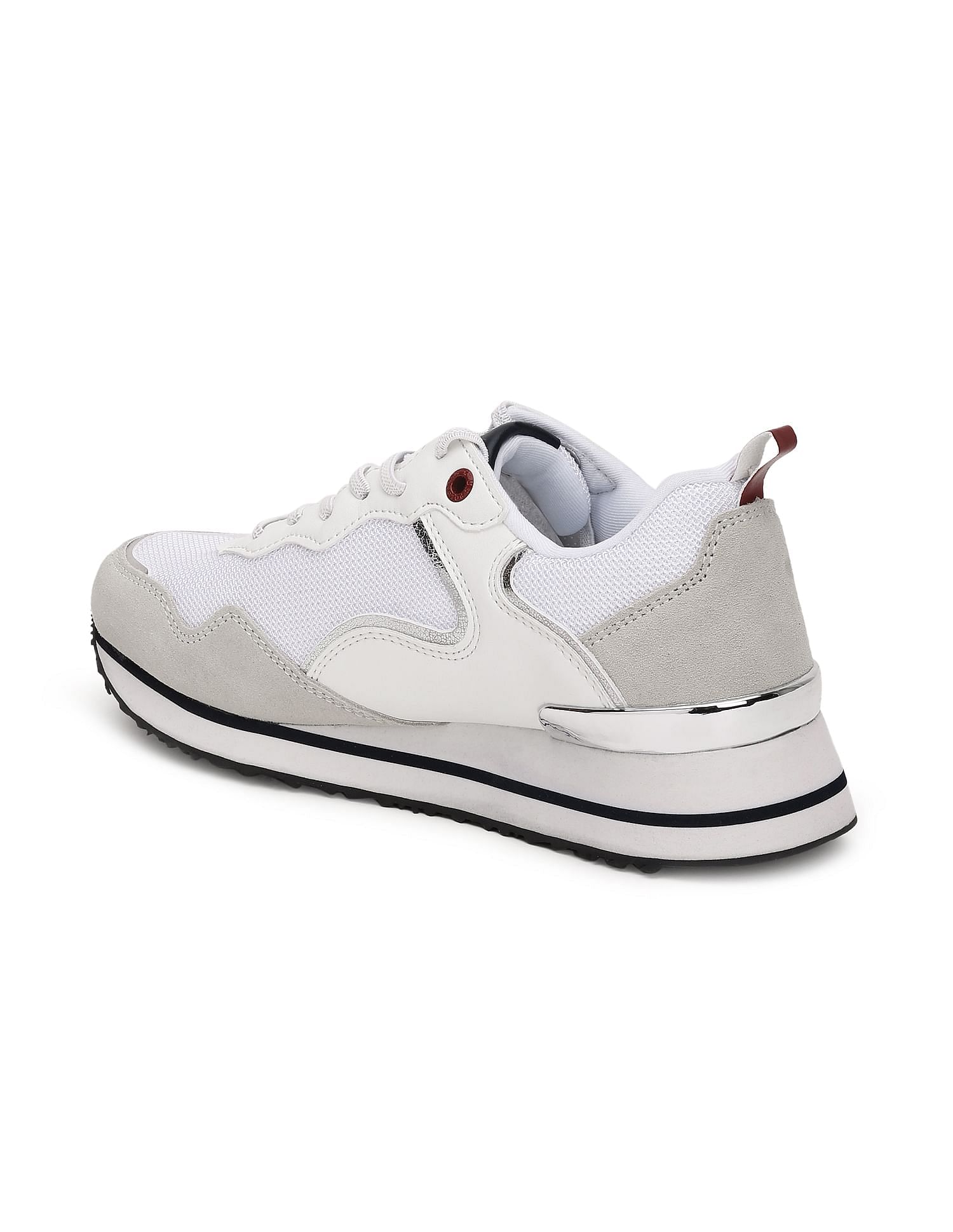U.S. Polo Assn. Women Metallic Glitter Zoe Sneakers