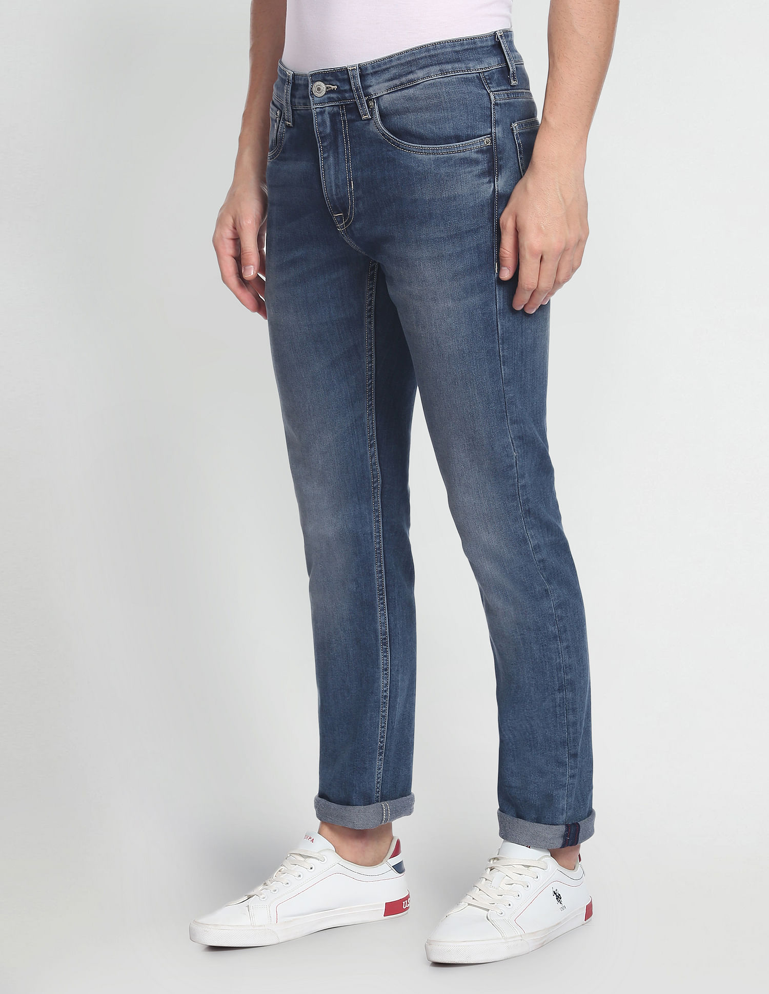 U.S. Polo Assn. Denim Co. Regallo Skinny Fit Blue Jeans
