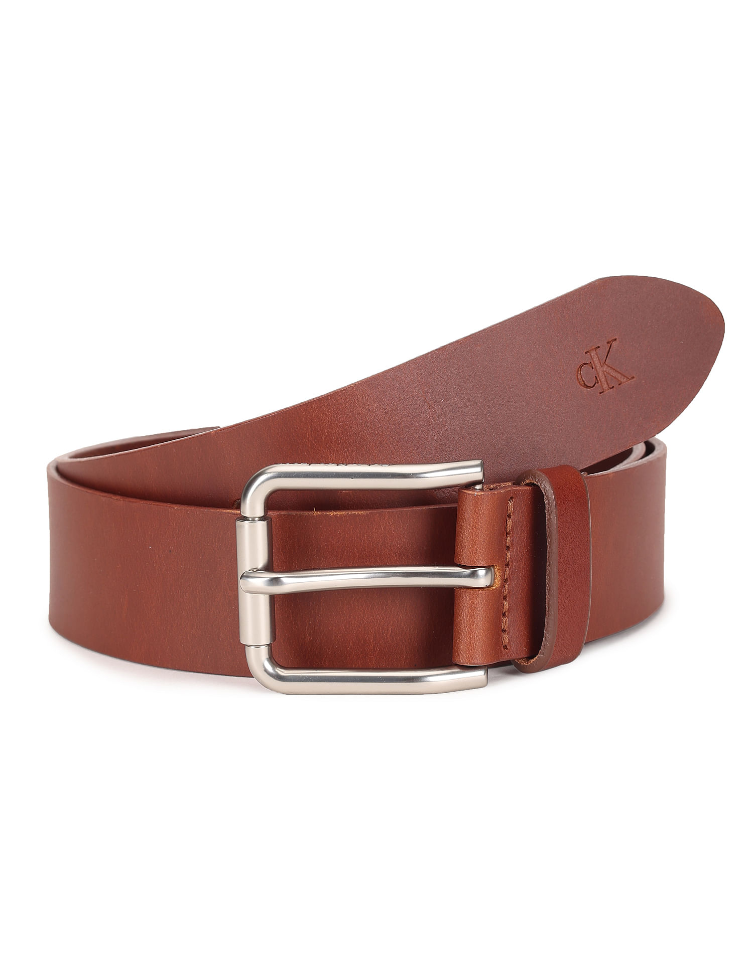 Buy Calvin Klein Solid Monogram Classic Belt - NNNOW.com
