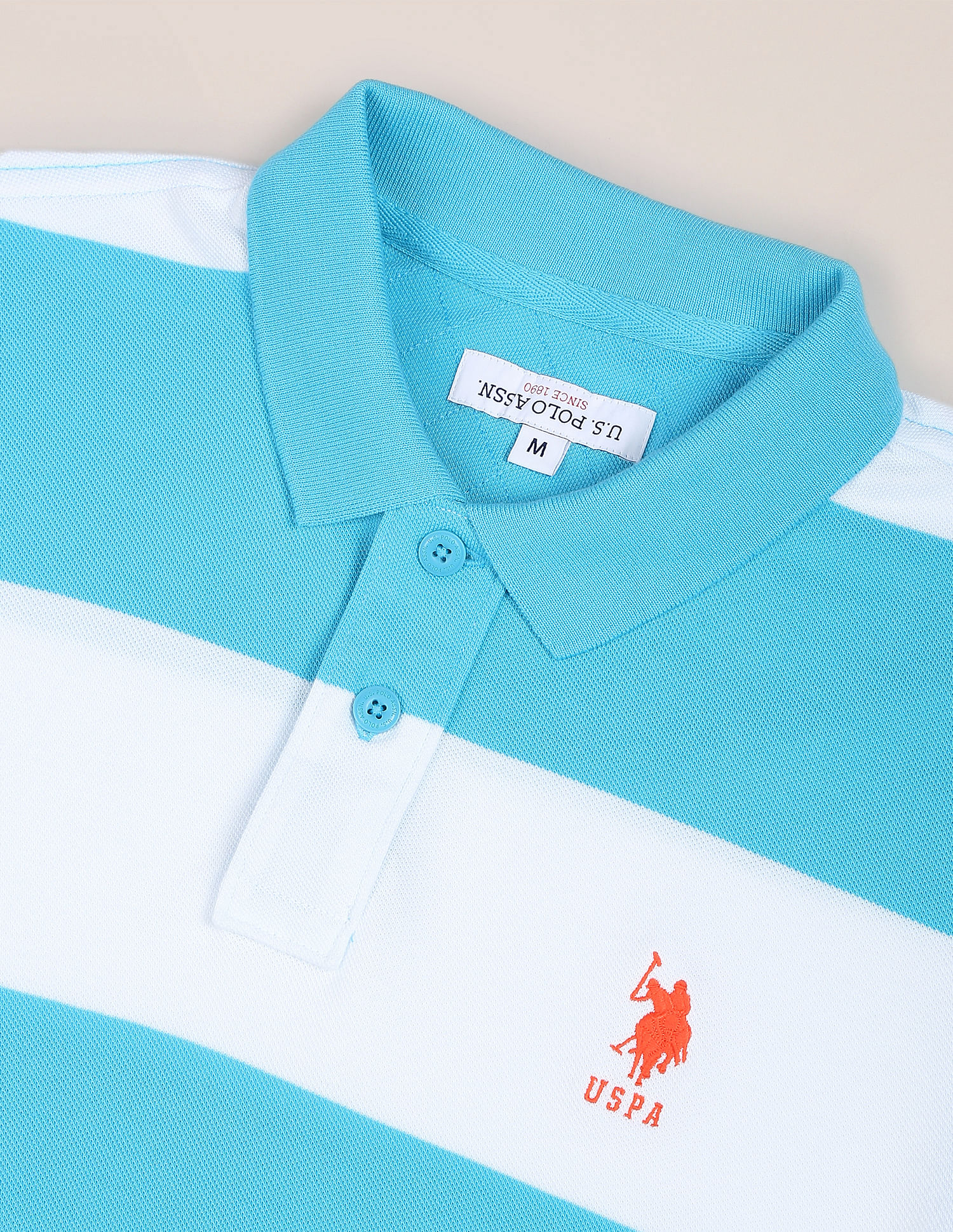 U.S. Polo Assn. Slim Fit Rugby Polo Shirt