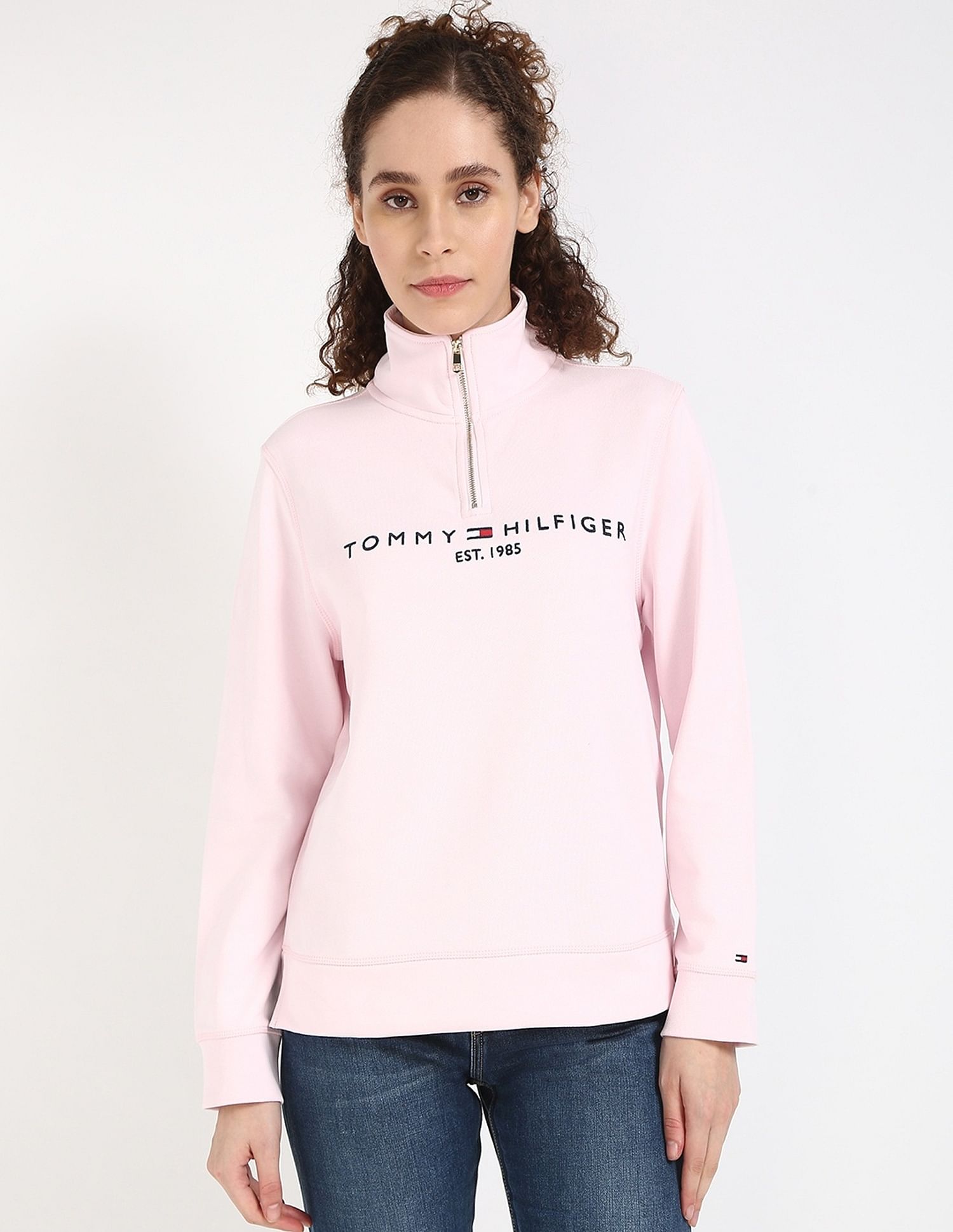 Tommy Hilfiger Regular-Fit Cotton High-Neck Sweatshirt
