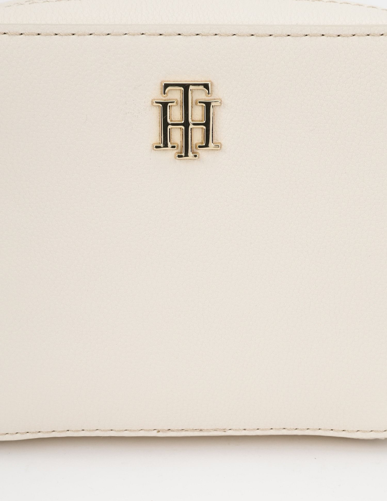 Tommy Hilfiger Solid Beige Pu Sling Bag
