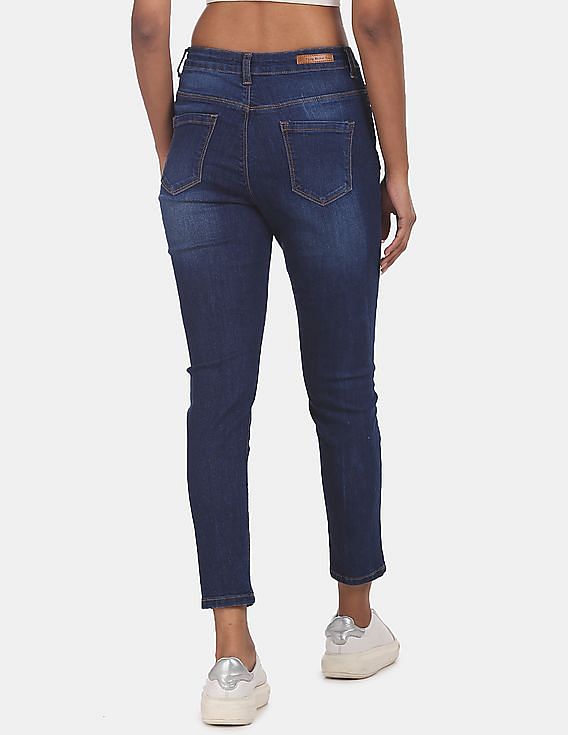 Flying Machine Women High Rise Veronica Skinny Fit Jeans
