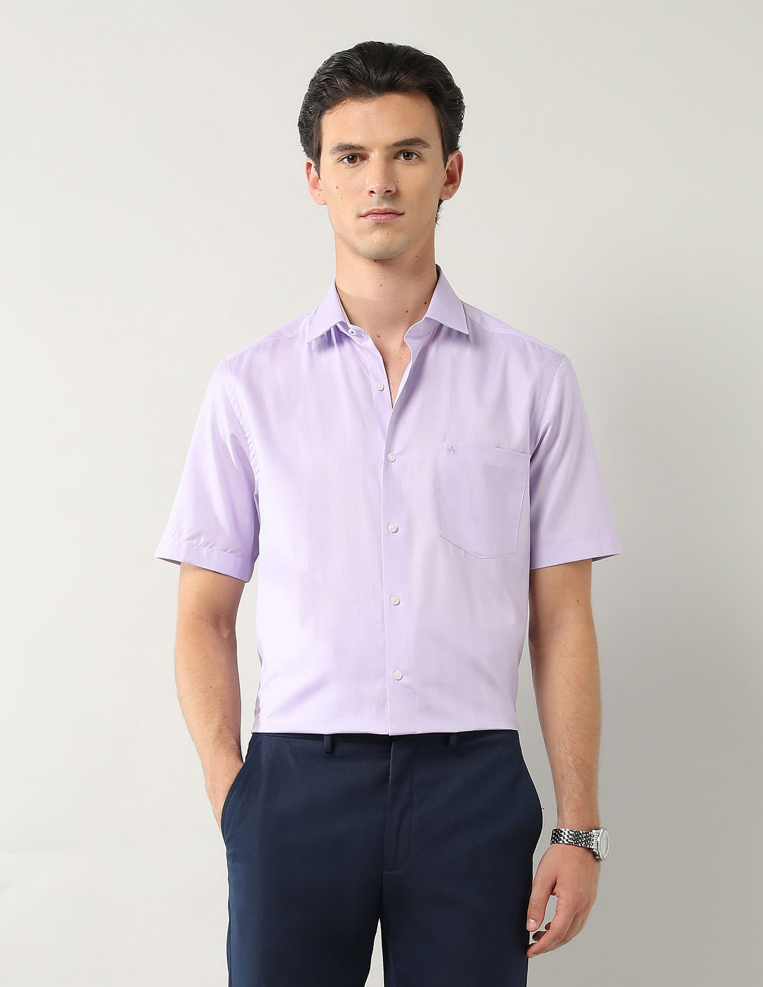Arrow Liberty Classic Fit Pure Cotton Shirt