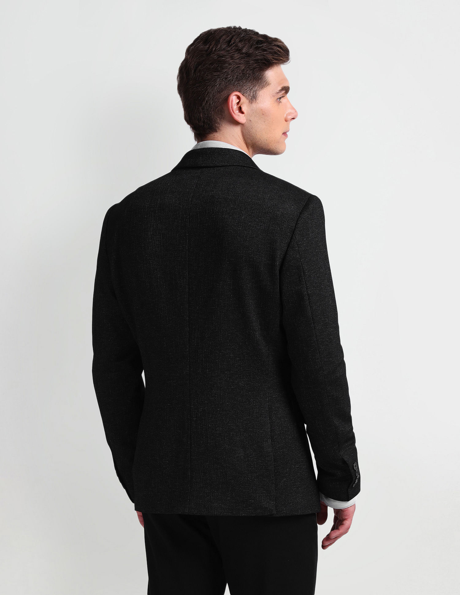 Arrow Zero Calorie Slim Fit Knit Blazer