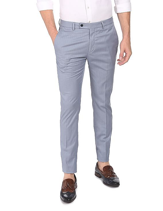 Slim Fit Cotton Mens Formal Trouser Waist Size  32 Pattern  Plain at Rs  799  Piece in Mumbai