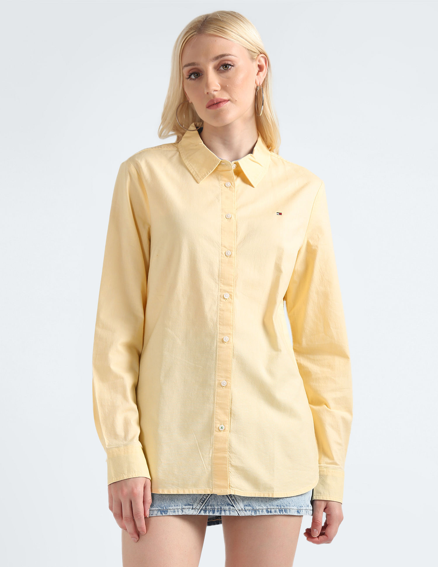 Tommy Hilfiger Organic Cotton Heritage Solid Shirt
