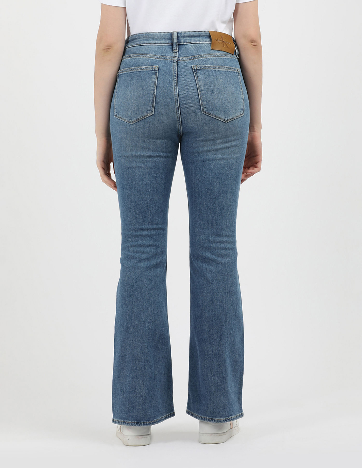 Calvin Klein Jeans Mid Rise Flared Jeans