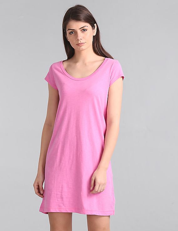 gap v neck t shirt dress