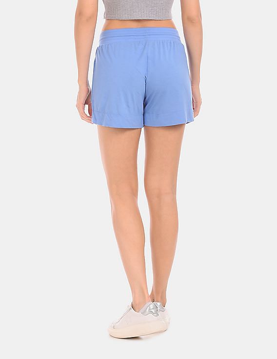 Buy GAP Women Women Blue Pure Body Modal Shorts NNNOW