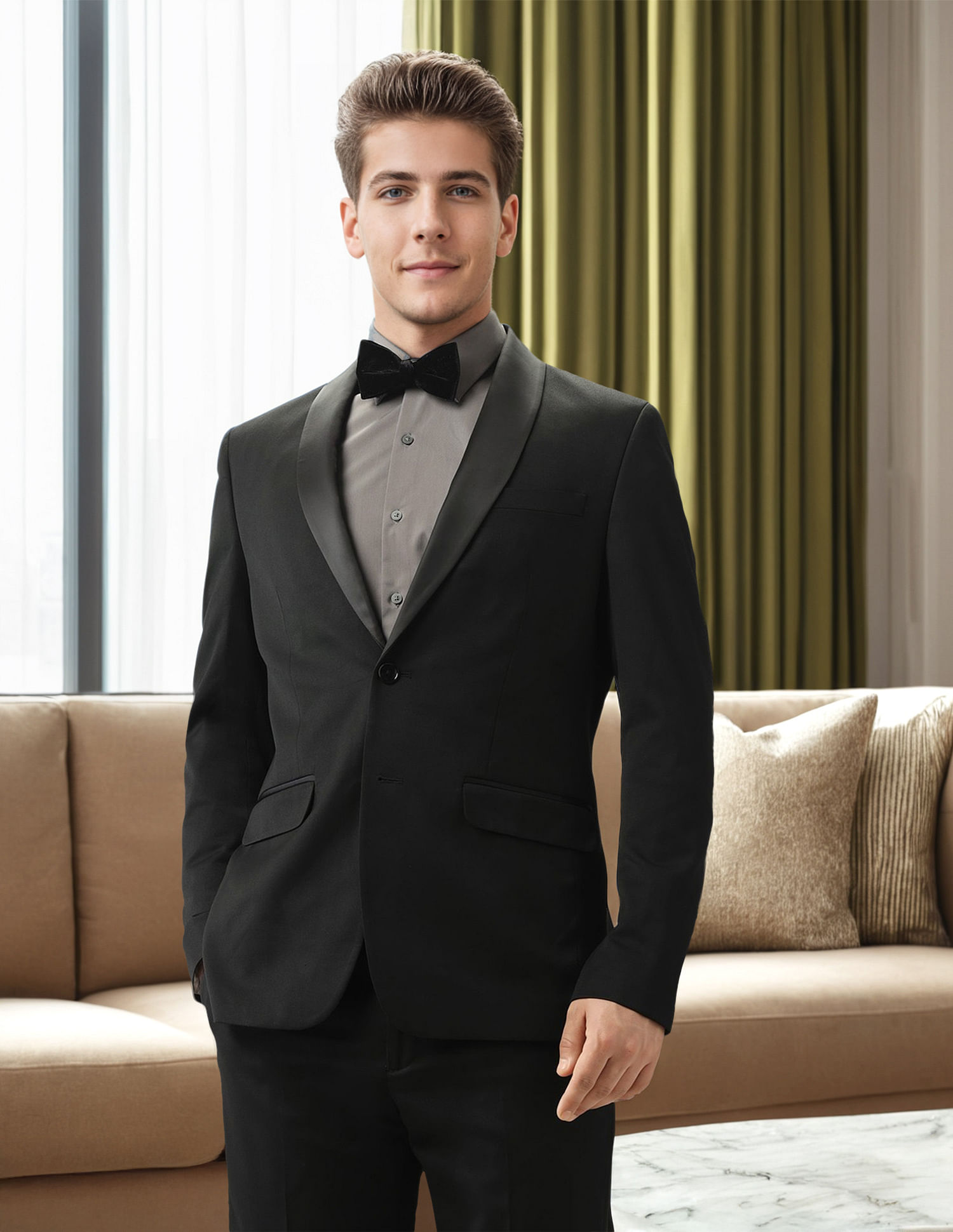Arrow Body Tailored Fit Ceremonial Tuxedo Suit