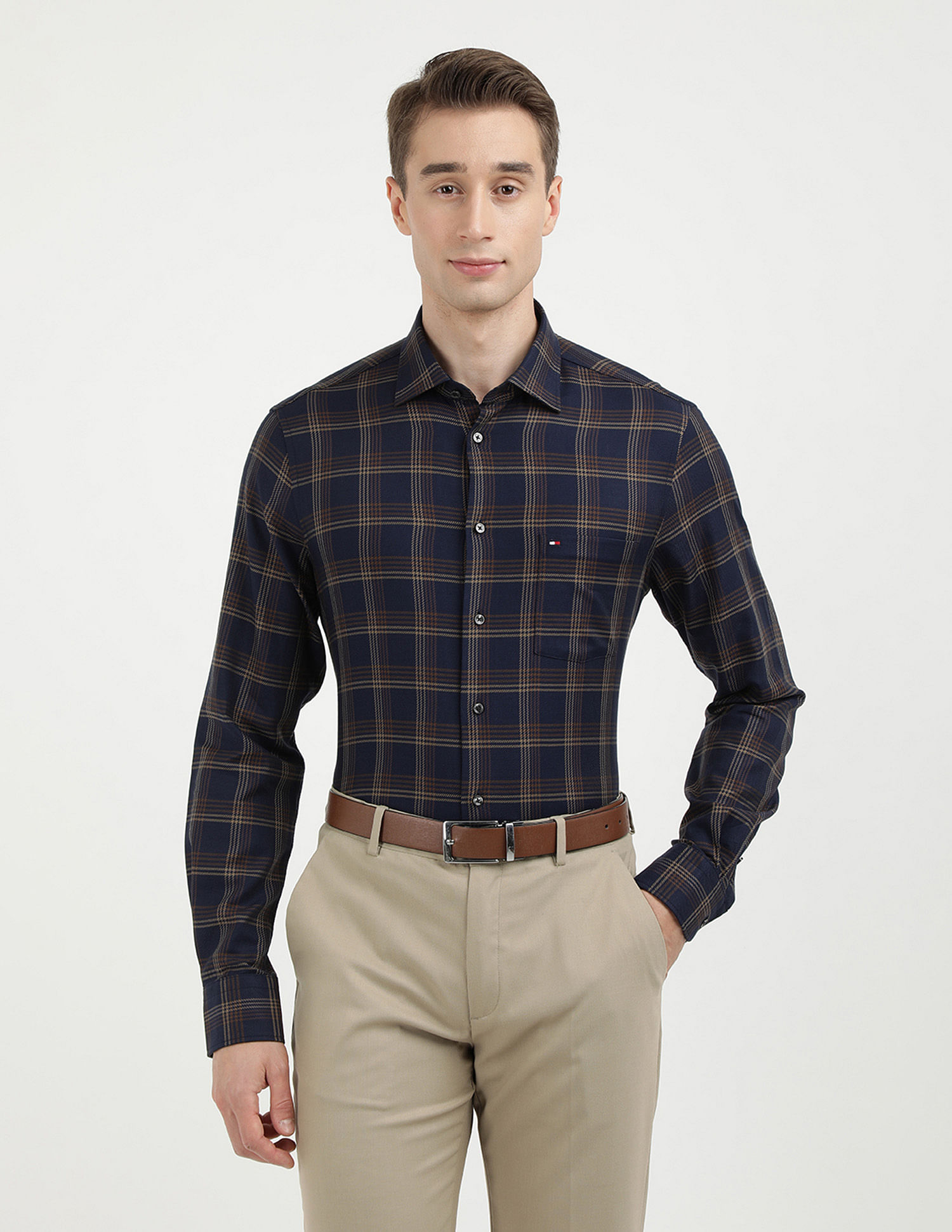 Tommy Hilfiger Large Check Regular Fit Shirt