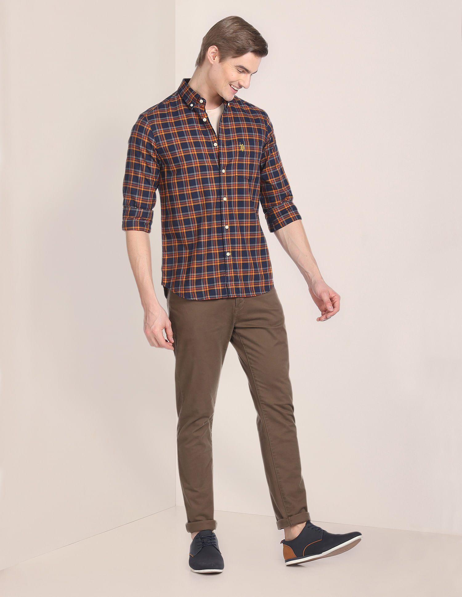 U.S. Polo Assn. Tartan Check Cotton Shirt