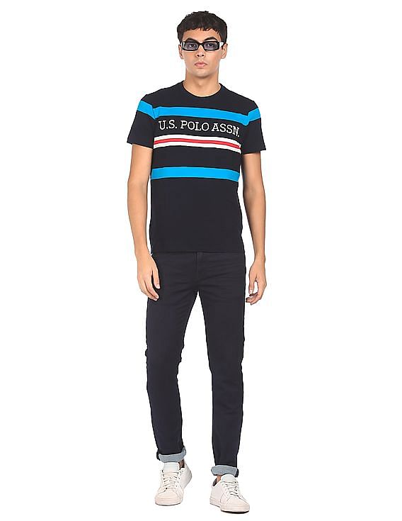 U.S. Polo Assn. Crew Neck Striped T-Shirt