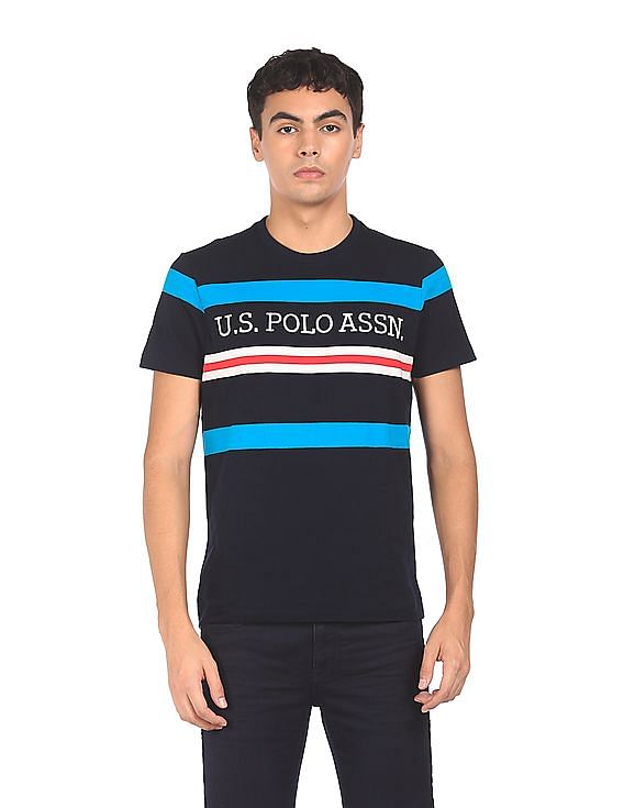 U.S. Polo Assn. Crew Neck Striped T-Shirt
