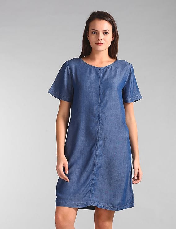 gap chambray dress