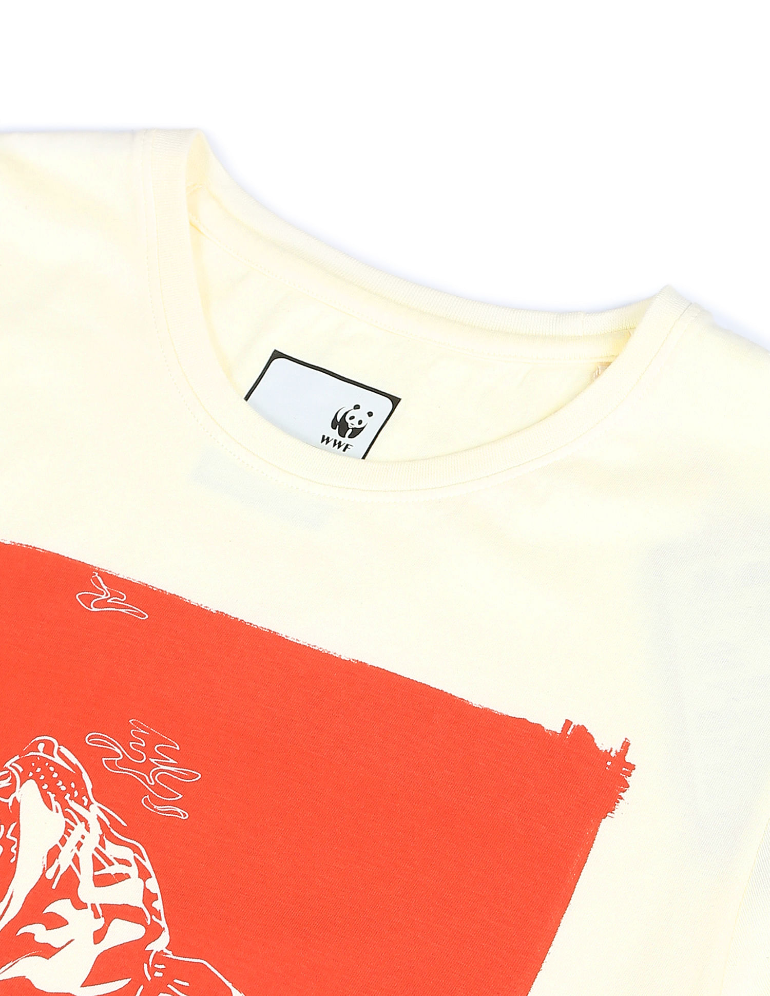 Flying Machine FM X WWF Graphic Print T-Shirt