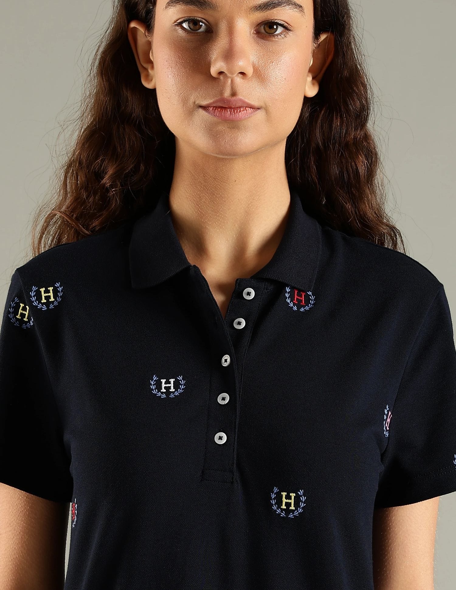 Buy Tommy Hilfiger Cotton Polo Collar T-Shirt Dress