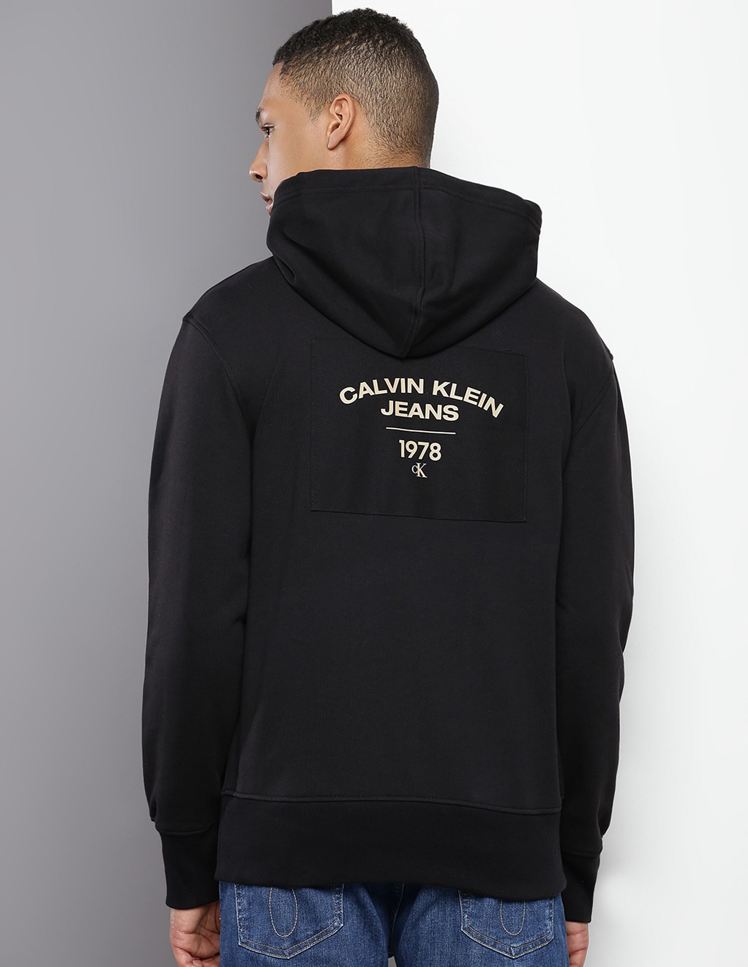 Calvin Klein Curve Graphic Hooded Sweatshirt