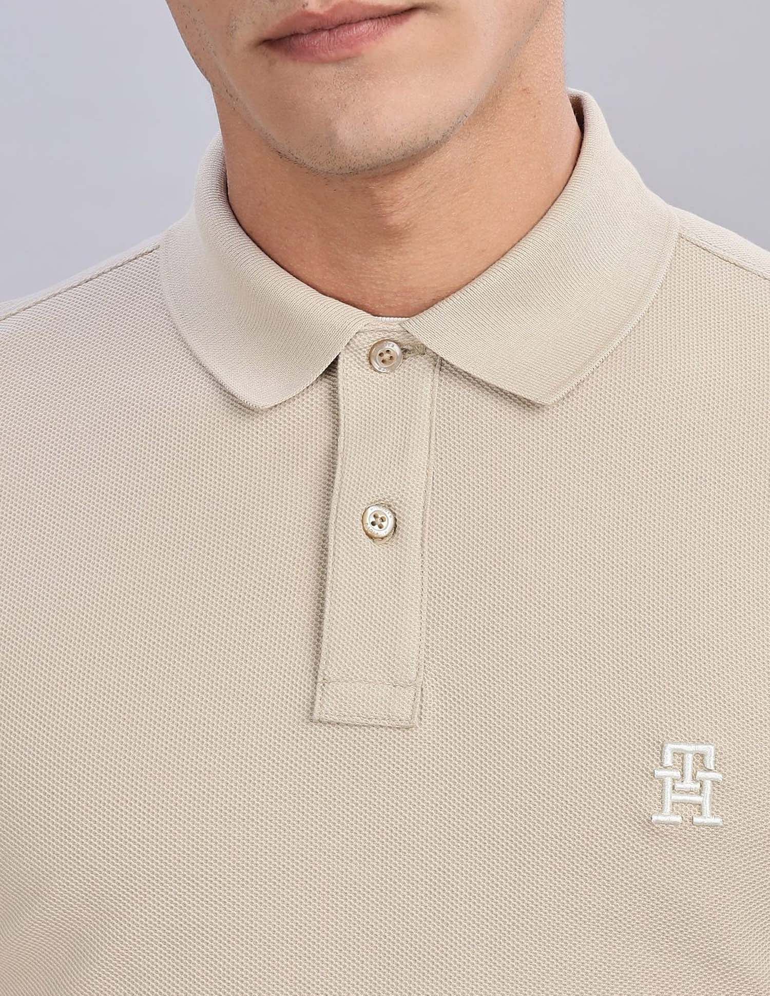 Tommy Hilfiger Solid Regular-Fit Cotton T-Shirt