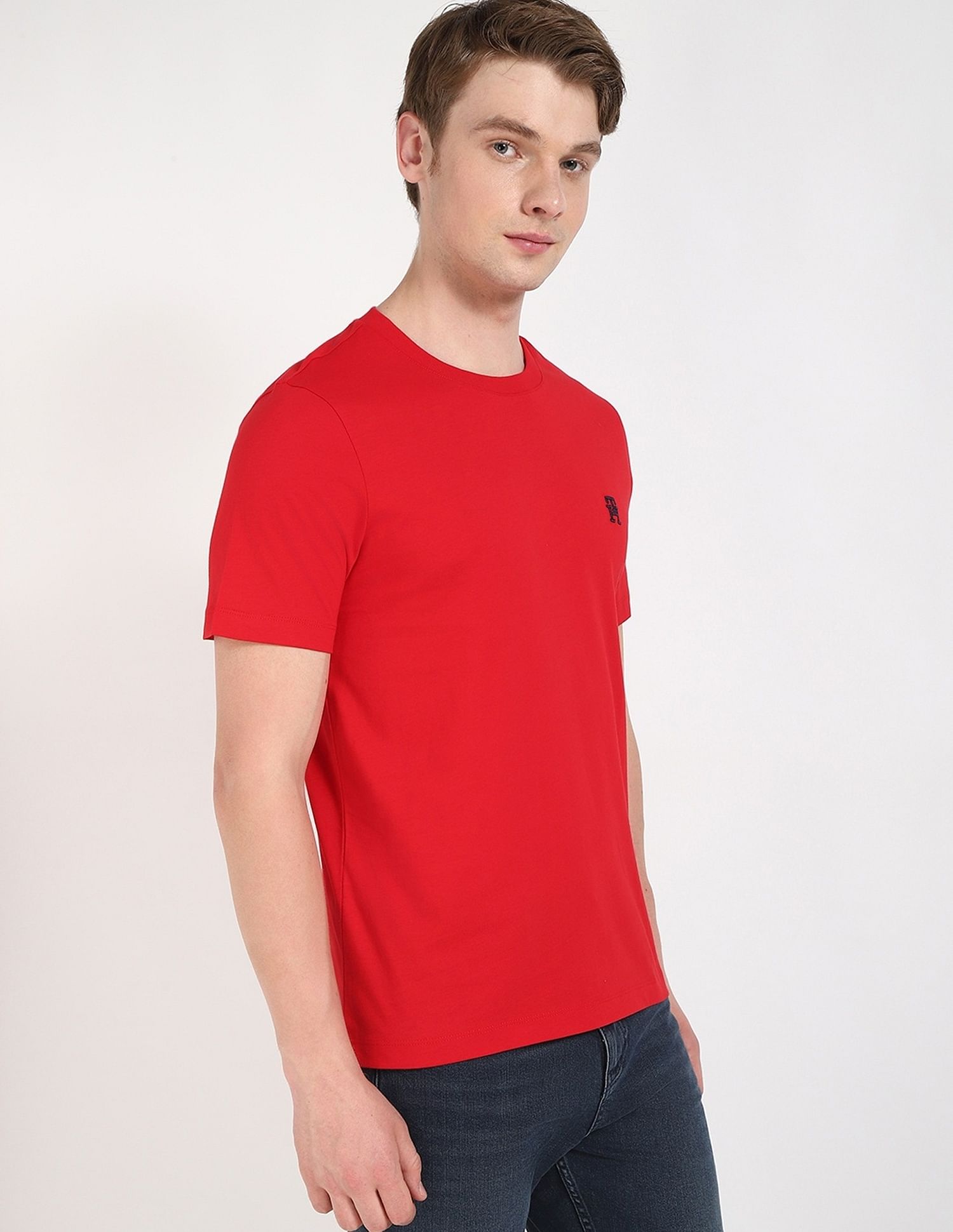 Tommy Hilfiger Solid Regular-Fit Cotton T-Shirt