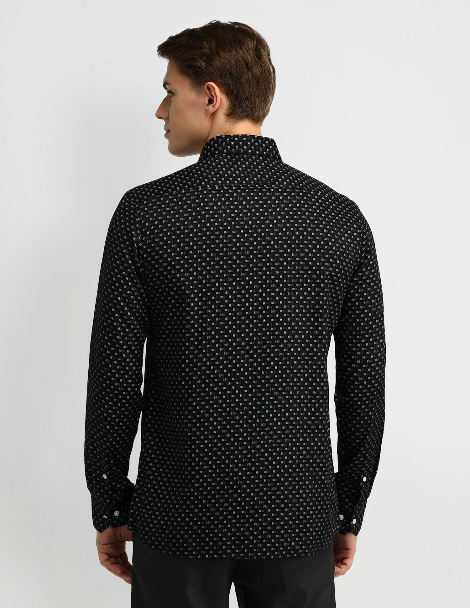 Arrow Manhattan Slim Fit Satin Shirt