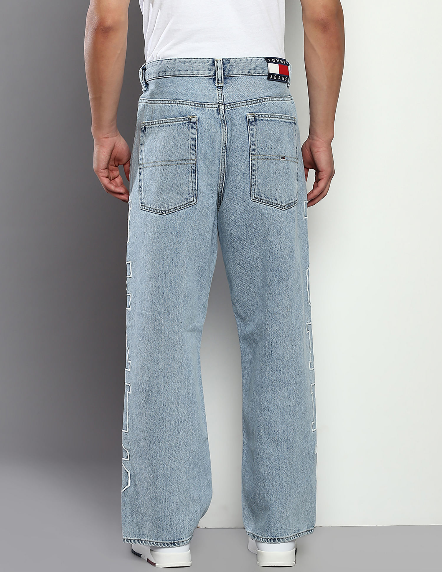 Tommy Jeans Aiden baggy jeans in mid wash