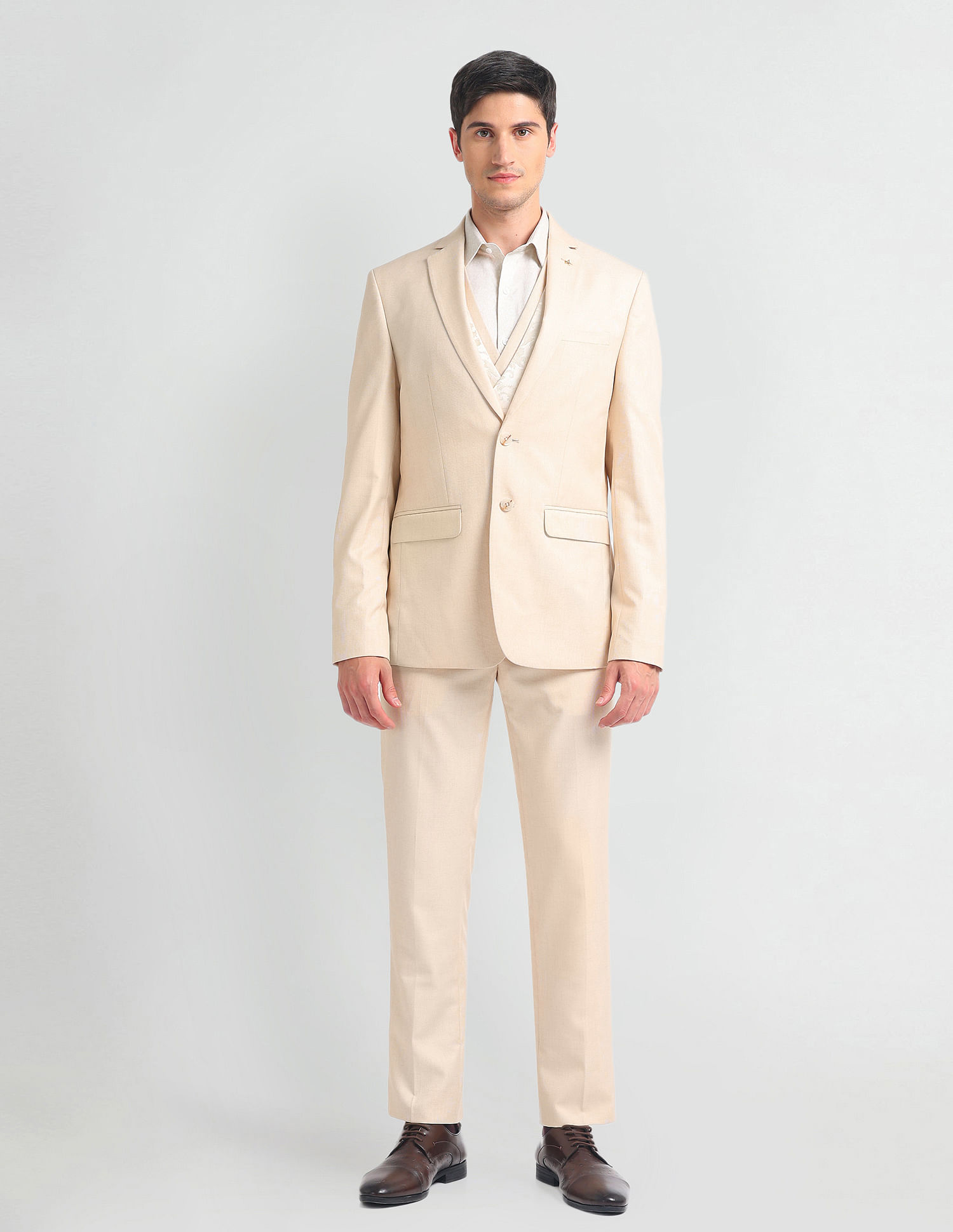 Arrow Reversible Waistcoat Three Piece Suit