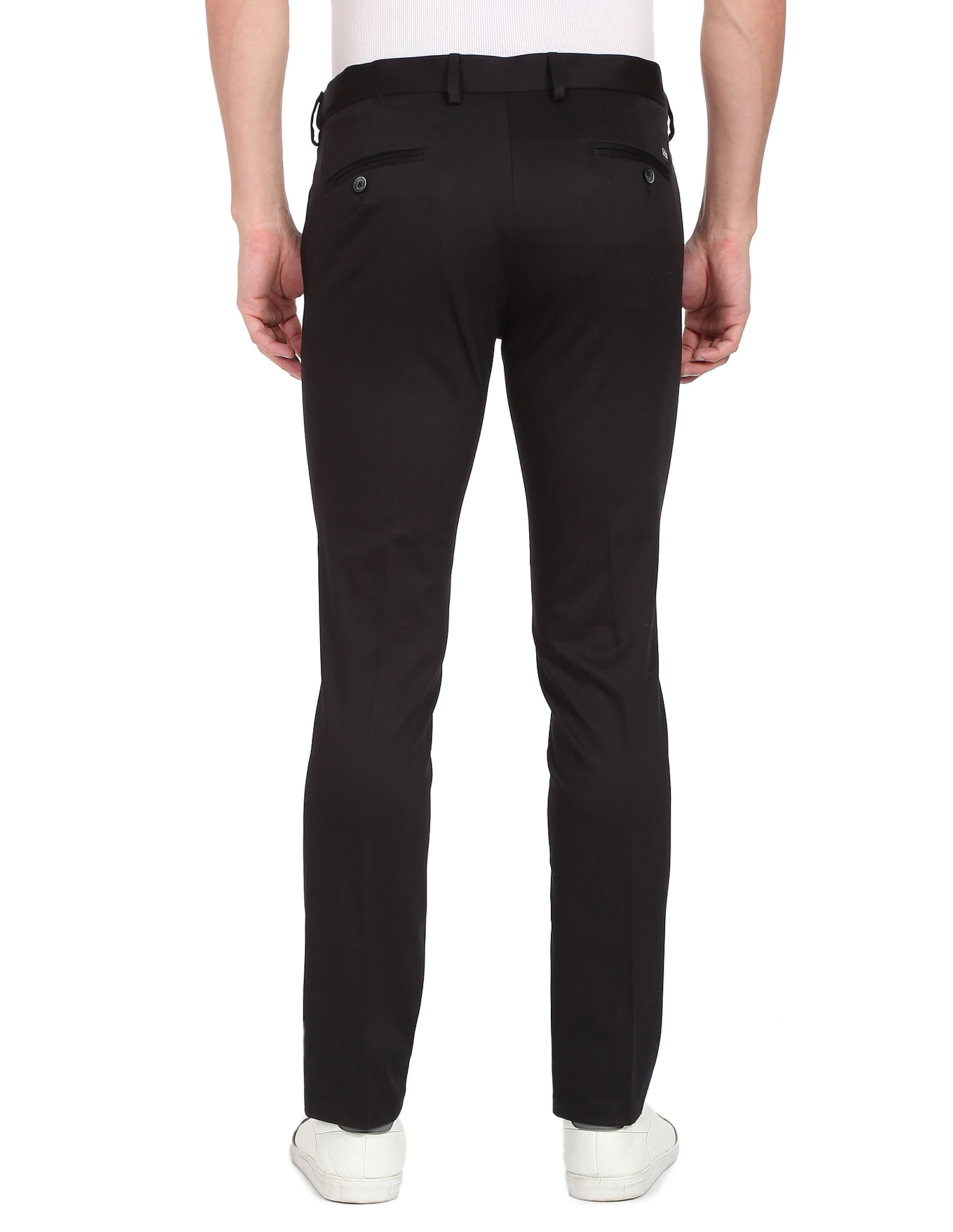 RB Black Men Casual Trousers
