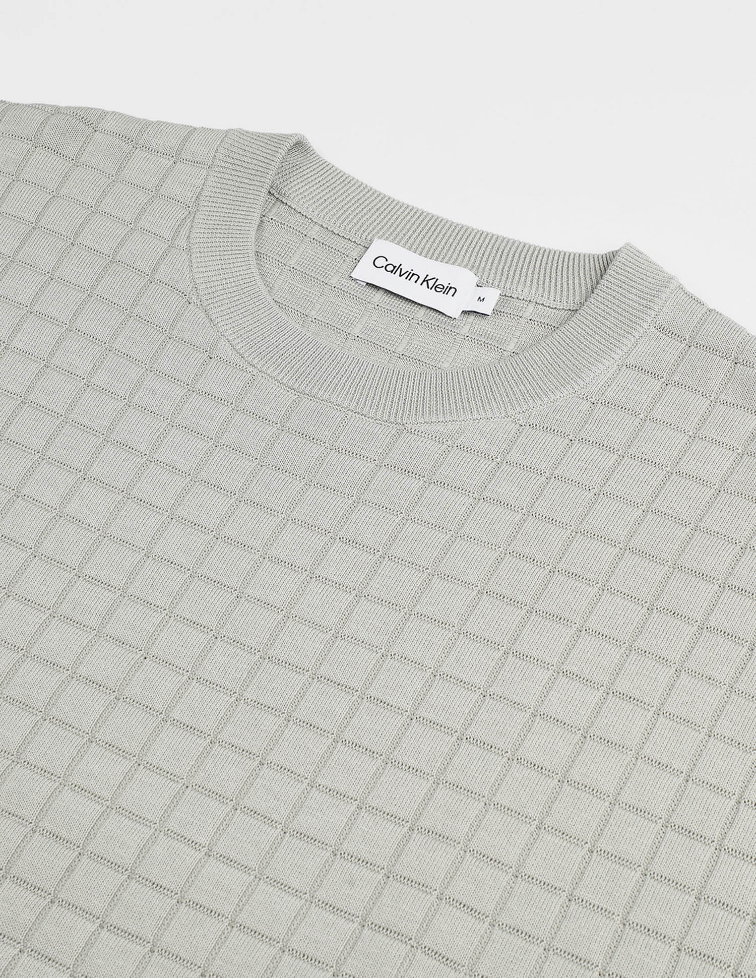Calvin Klein Jeans Check Pattern Sweater