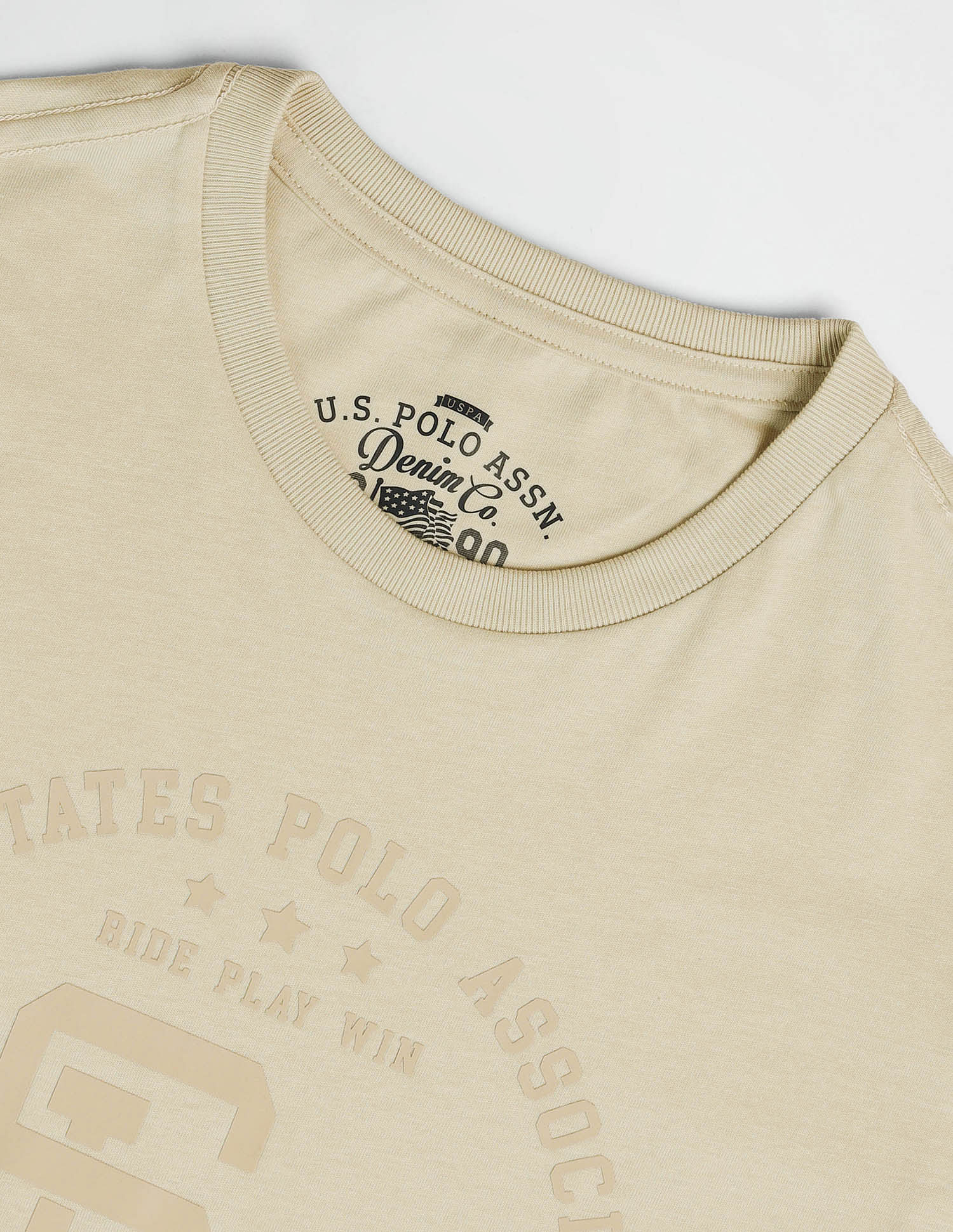 U.S. Polo Assn. Denim Co. Tonal Branding Heathered T-Shirt