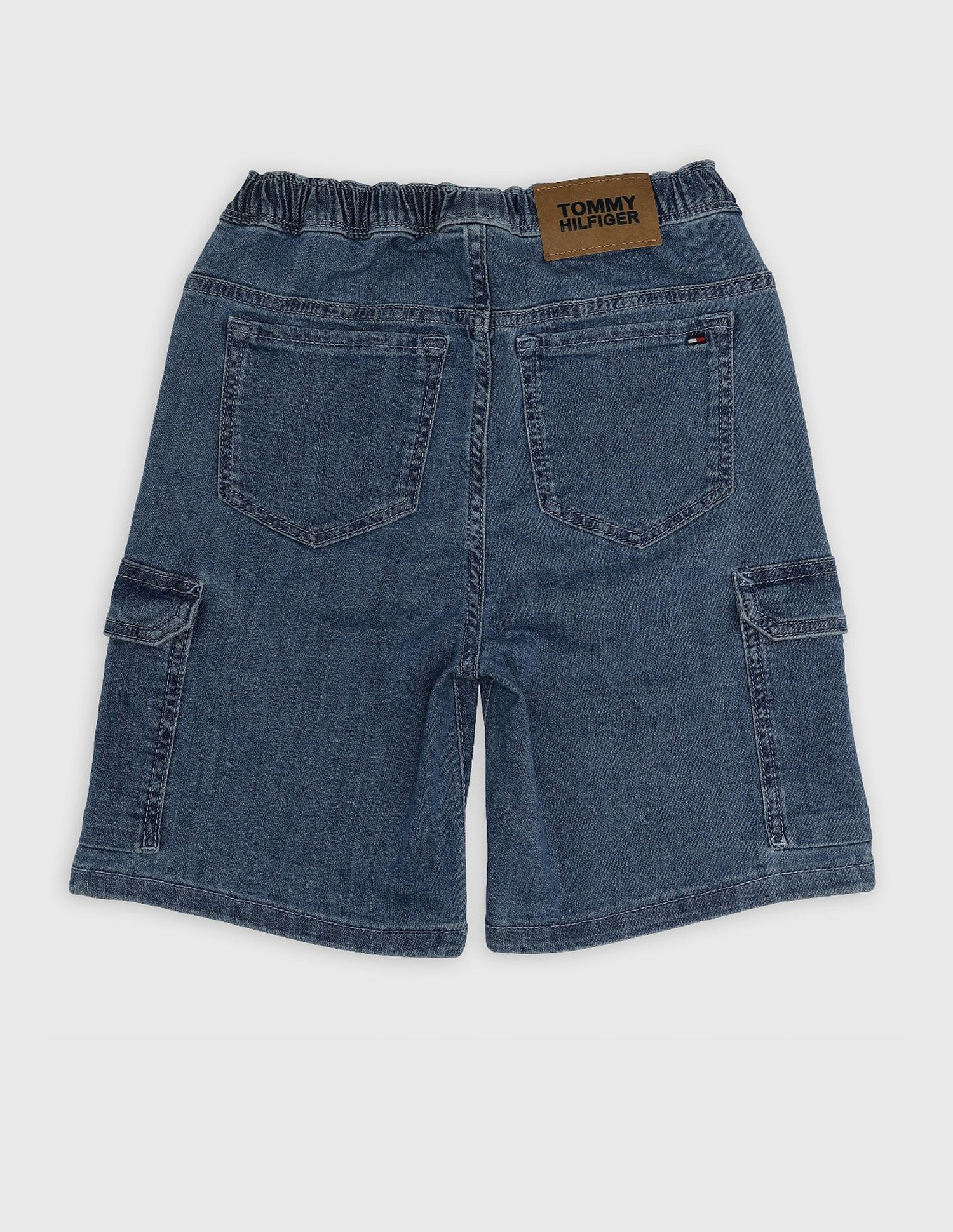 Tommy Hilfiger Kids Boys Solid Regular-Fit Cotton Shorts