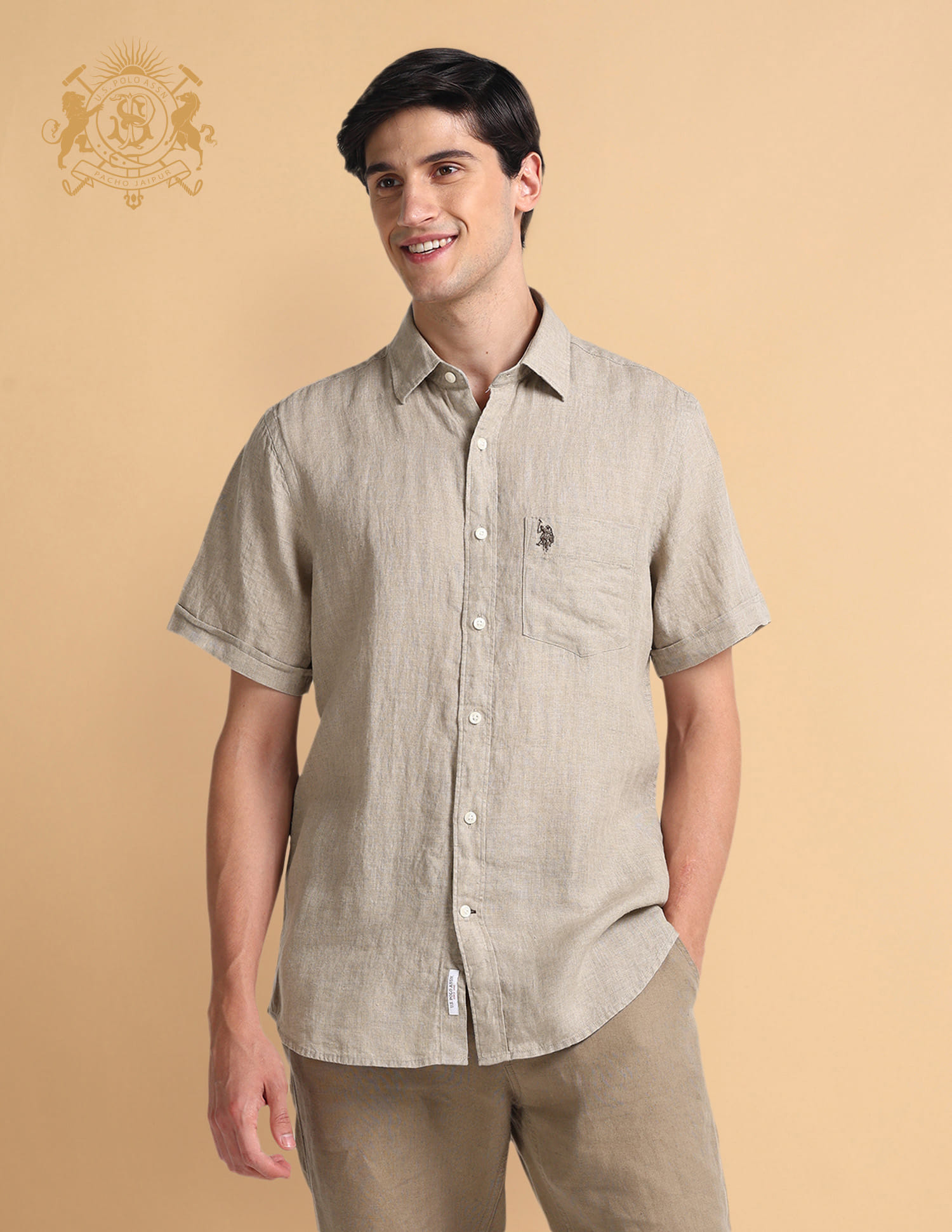 us polo dress shirts U.S. Polo Assn. shirts offer a tailored fit with a relaxed feel. Pair it with your favorite denim for a look that's effortlessly sharp. Experience the heritage at U.S. Polo Assn. Store