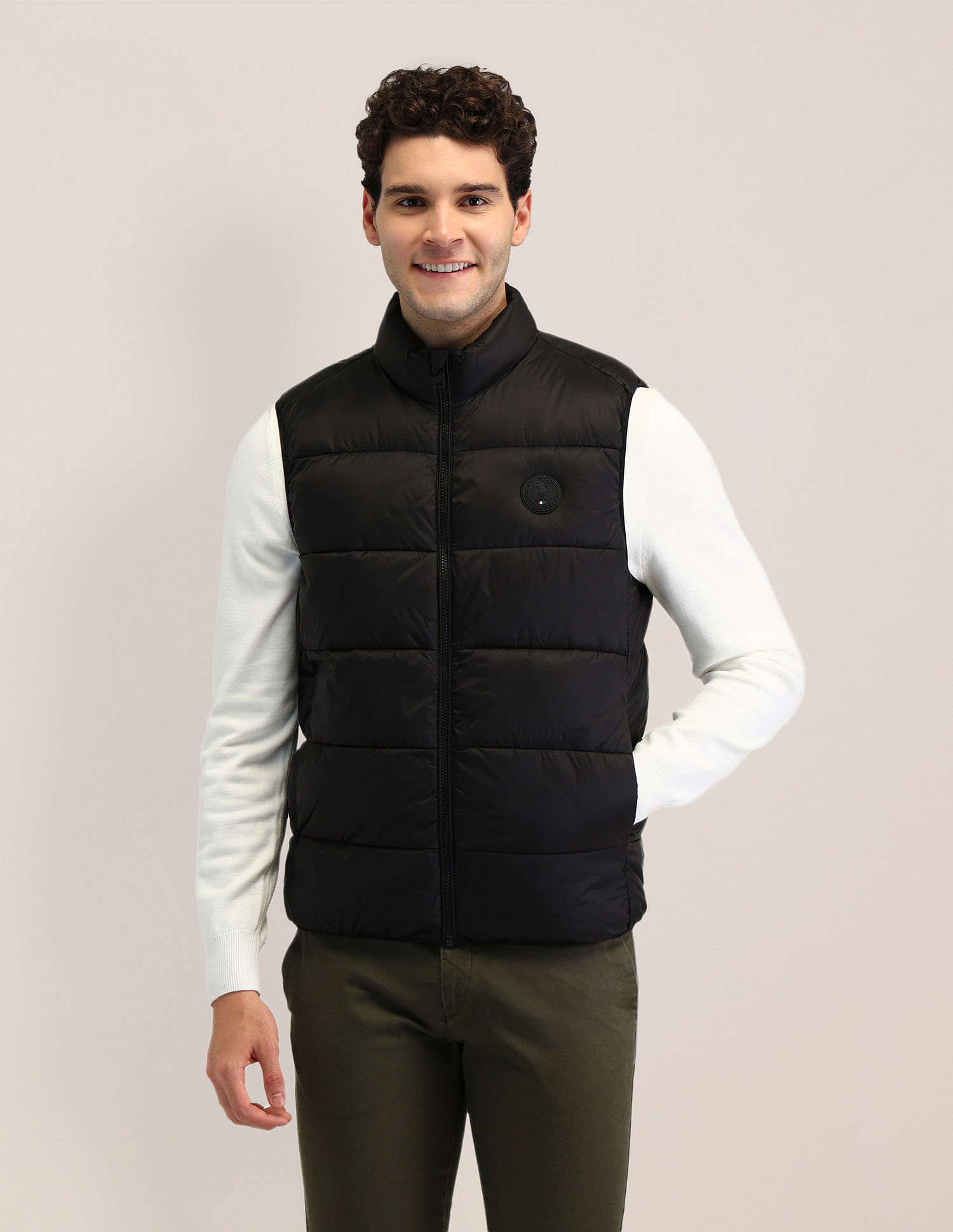 U.S. Polo Assn. Solid Regular Fit Jacket