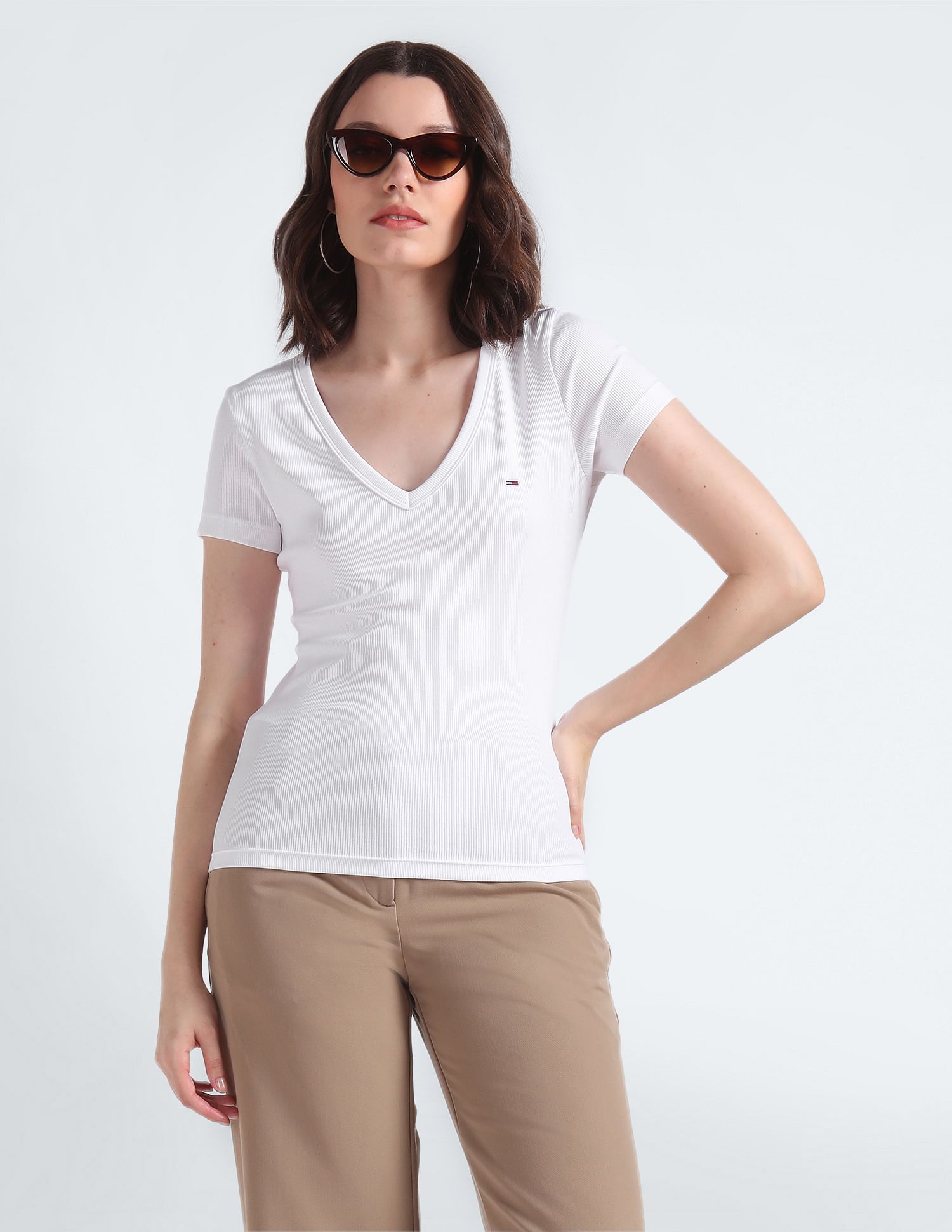 Tommy Hilfiger V Neck Essential T-Shirt