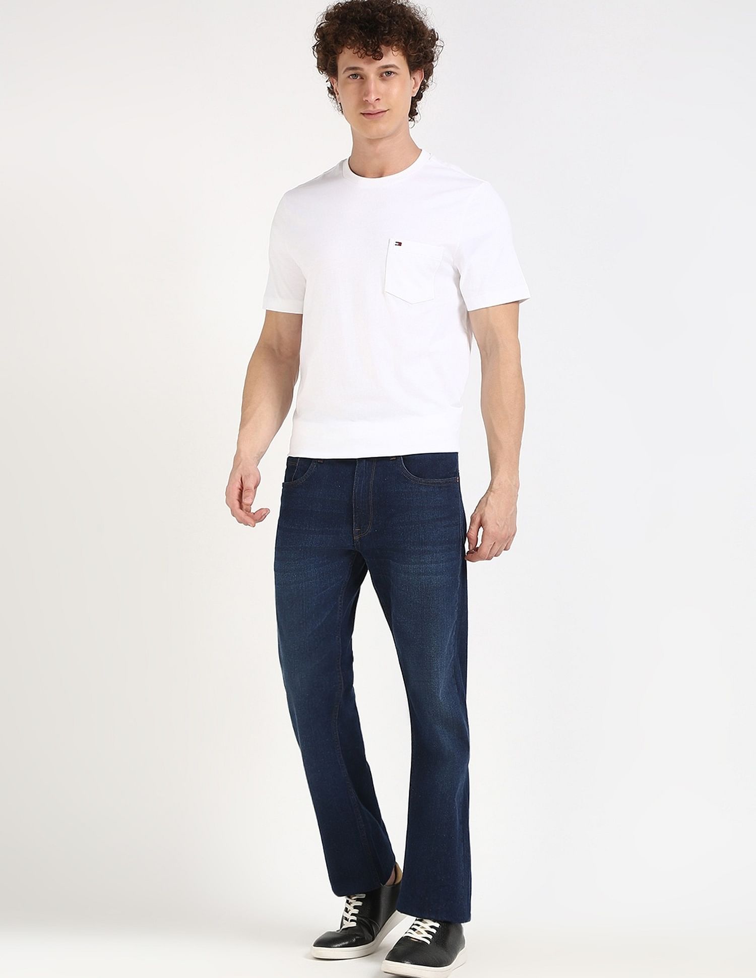 Tommy Hilfiger Solid Regular-Fit Cotton T-Shirt
