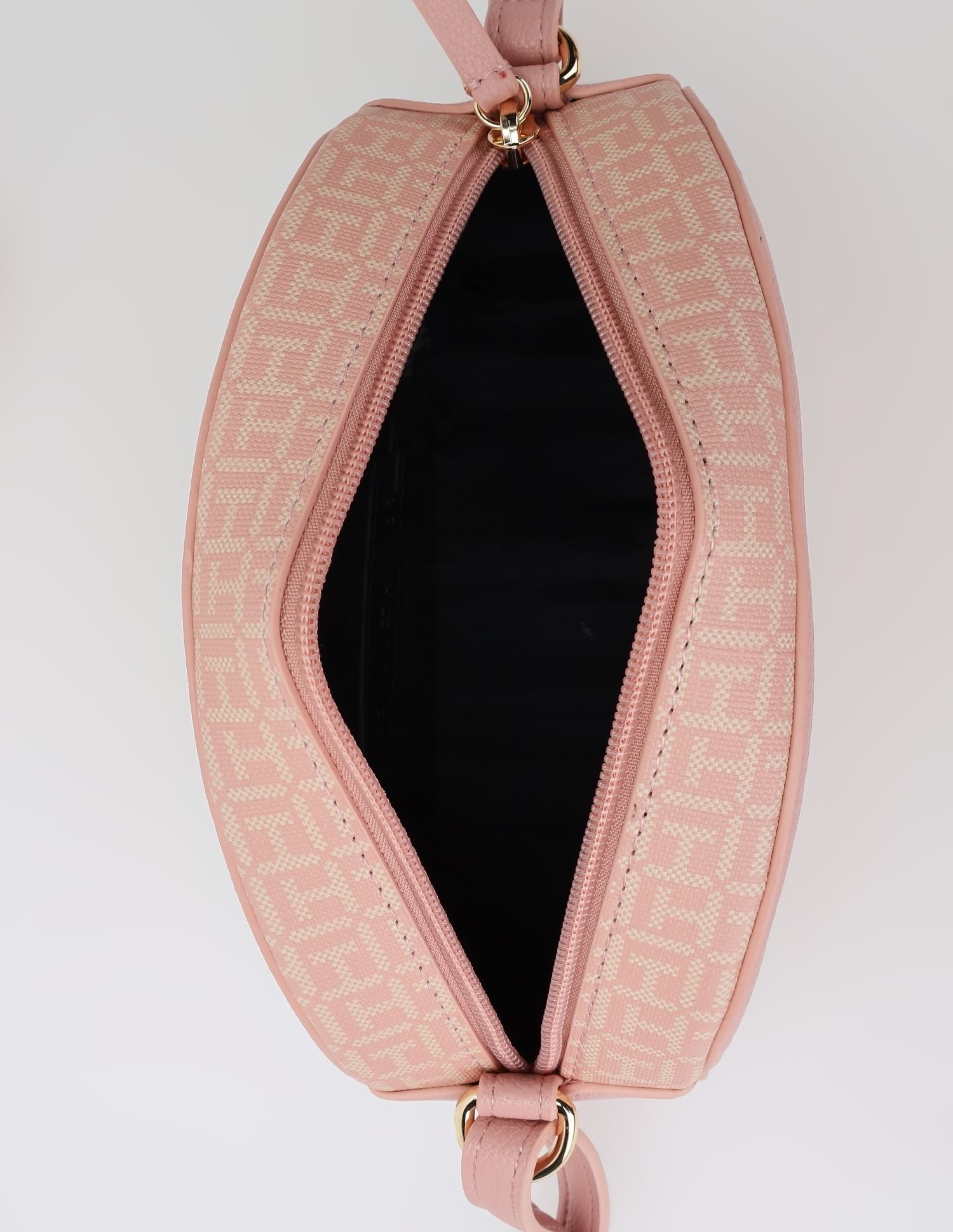 Tommy Hilfiger Logo Beige Pvc Sling Bag