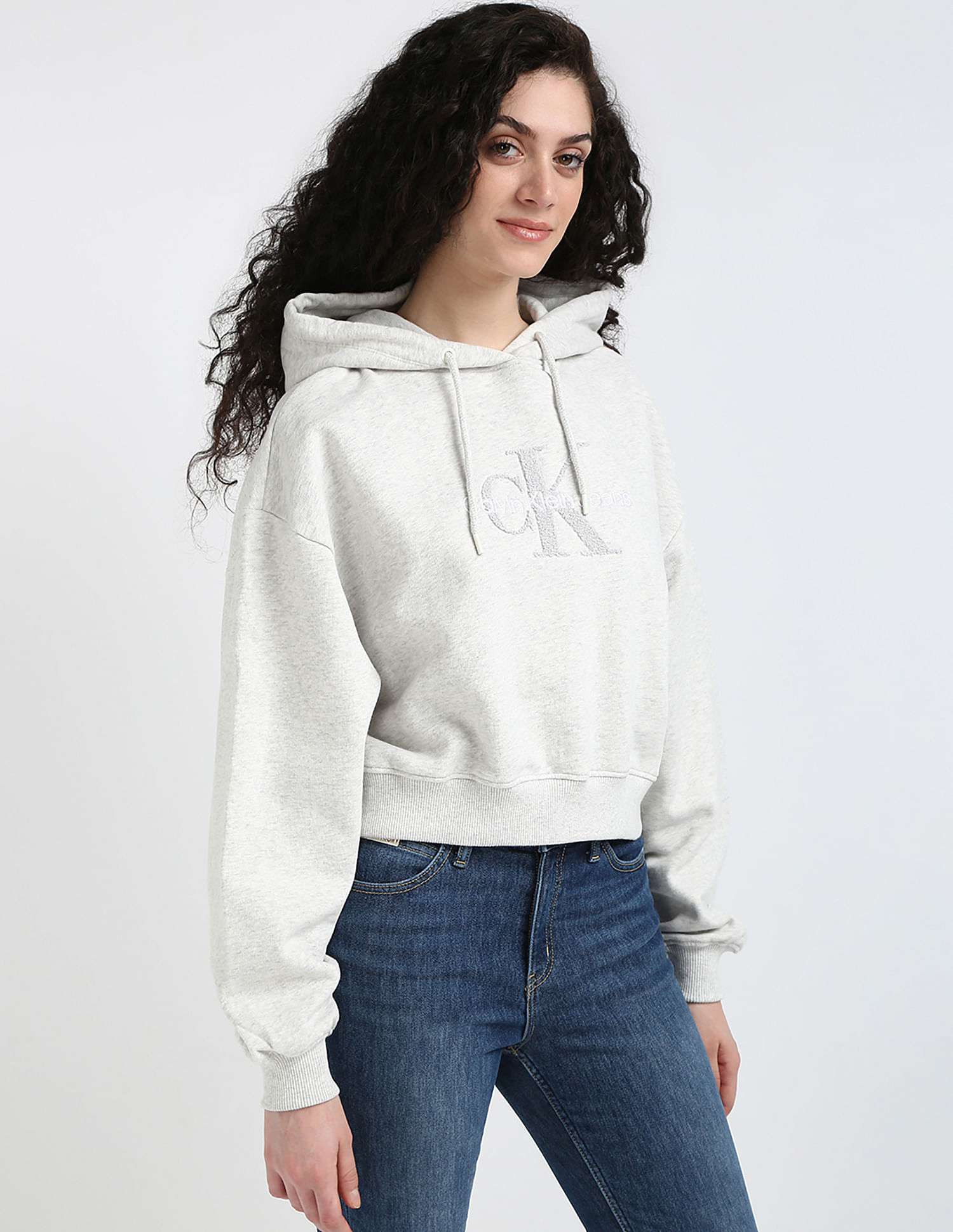 Calvin Klein Jeans Chenille Monologo Hoodie Sweatshirt