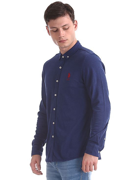 U.S. Polo Assn. Regular Fit Pique Knit Shirt