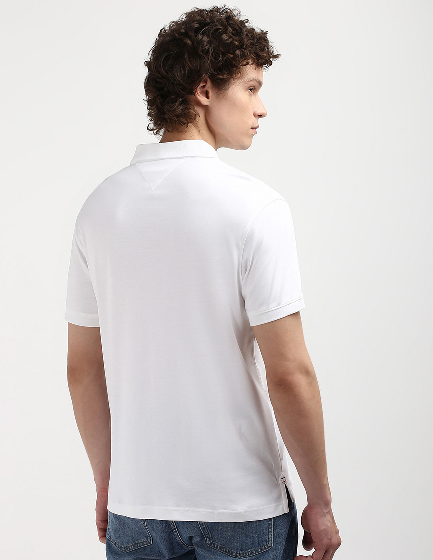 Buy Tommy Hilfiger Interlock Knit Embossed Polo Shirt - NNNOW.com