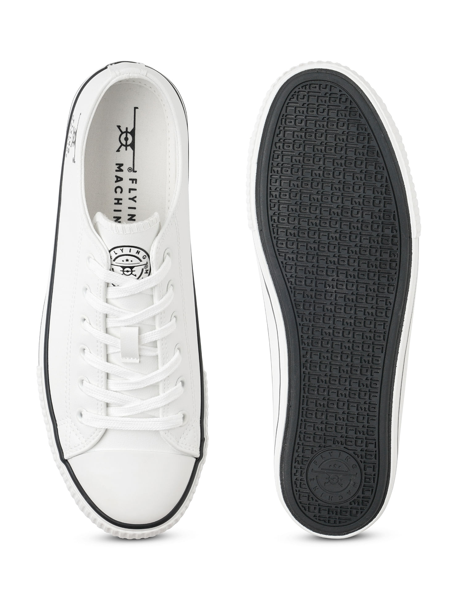 Flying Machine Men Solid Cox 3.0 Sneakers
